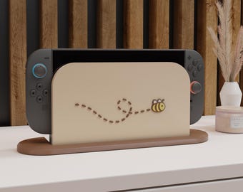 Bee Dock Cover for Nintendo Switch 2 – Bumblebee Nature Design