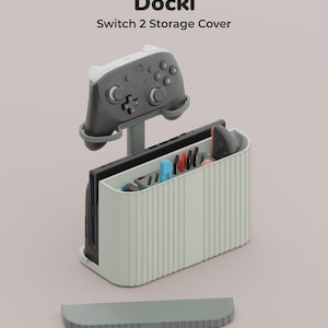 Docki – Nintendo Switch 2 Dock Cover with Storage and Pro Controller Stand