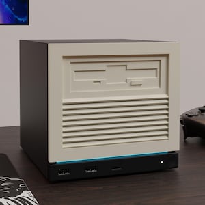Retro PC Faceplate for Valve Steam Machine – Retro Gaming Design