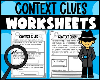 Context Clues Worksheets: Printable Worksheets for Context Clue Practice