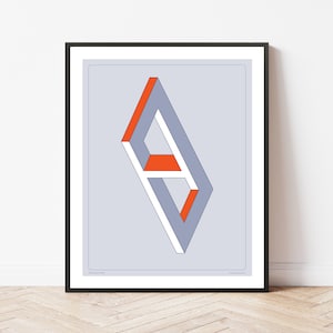 Optical Illusion Art Print
