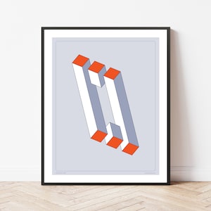 Optical Illusion Art Print