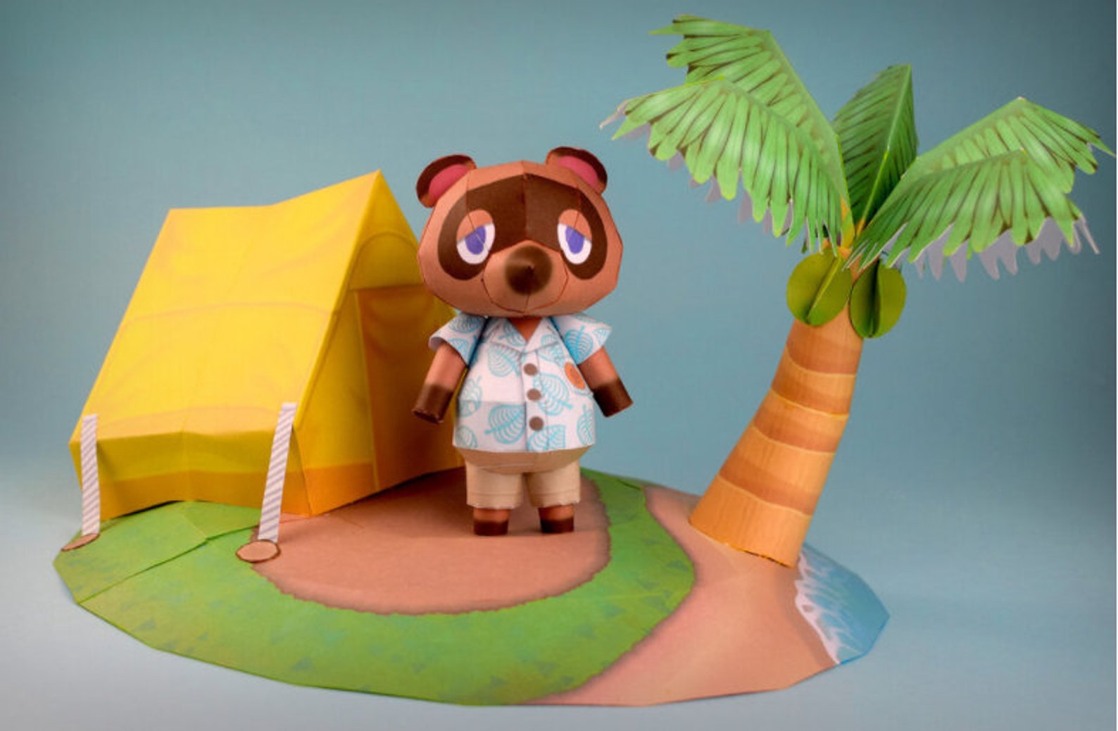 Animal Crossing Papercraft 3D Paper Craft Papercraft Etsy