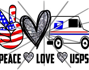 Free Free Peace Love Usps Svg 673 SVG PNG EPS DXF File