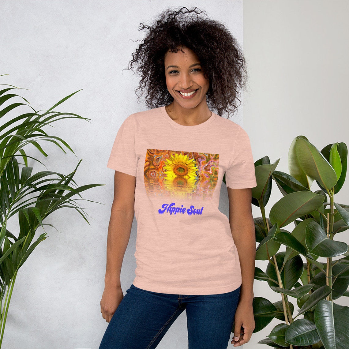 happy hippie shirt