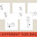 Printable Blind Bag DIY - 5 Sizes - PDF - Digital Download - Print at ...
