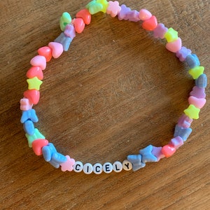 Handmade pastel chunky choker necklace!