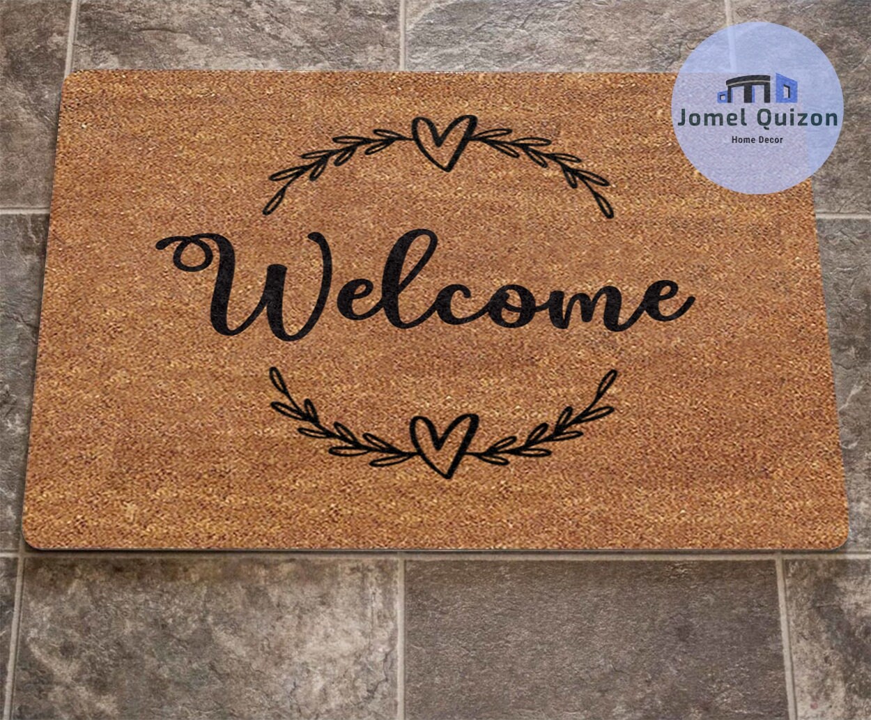 Gorriones de primavera en los felpudos de bienvenida del árbol | Etsy