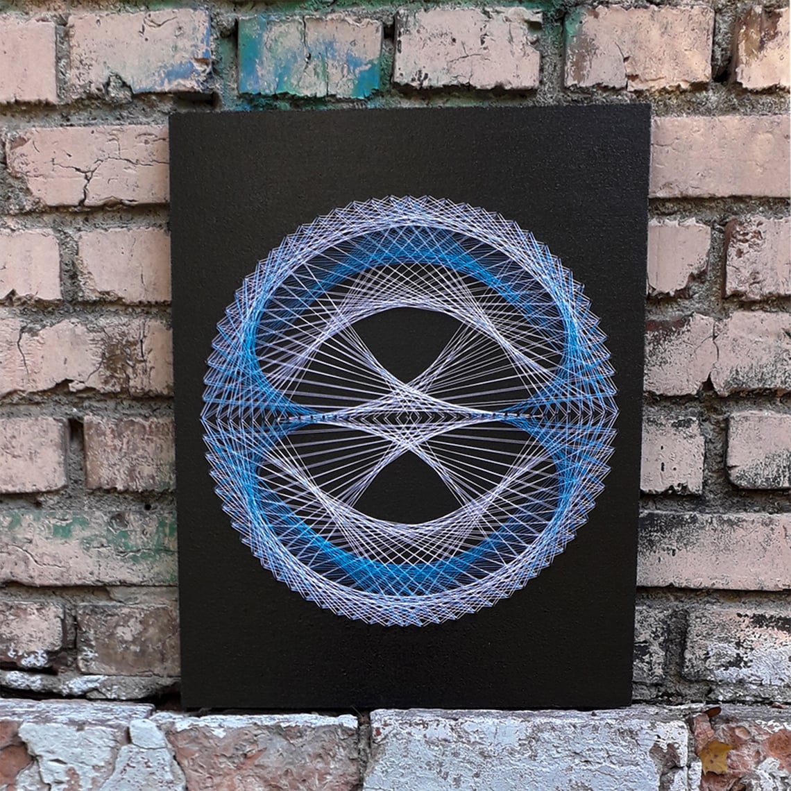 String art Abstraction Circle sacred geometry modern Etsy