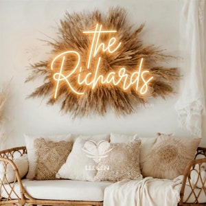 Letrero de neón para boda, letrero con nombre personalizado, letrero de neón personalizado para decoración de bodas, letrero de neón personalizado para boda, letrero de neón con nombre, letrero de neón LED personalizado para boda