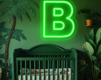Letrero de neón personalizado con nombre para niños, letra luminosa LED personalizada para habitación infantil, dormitorio, decoración de pared, regalos de Navidad para niños, cumpleaños, baby showers