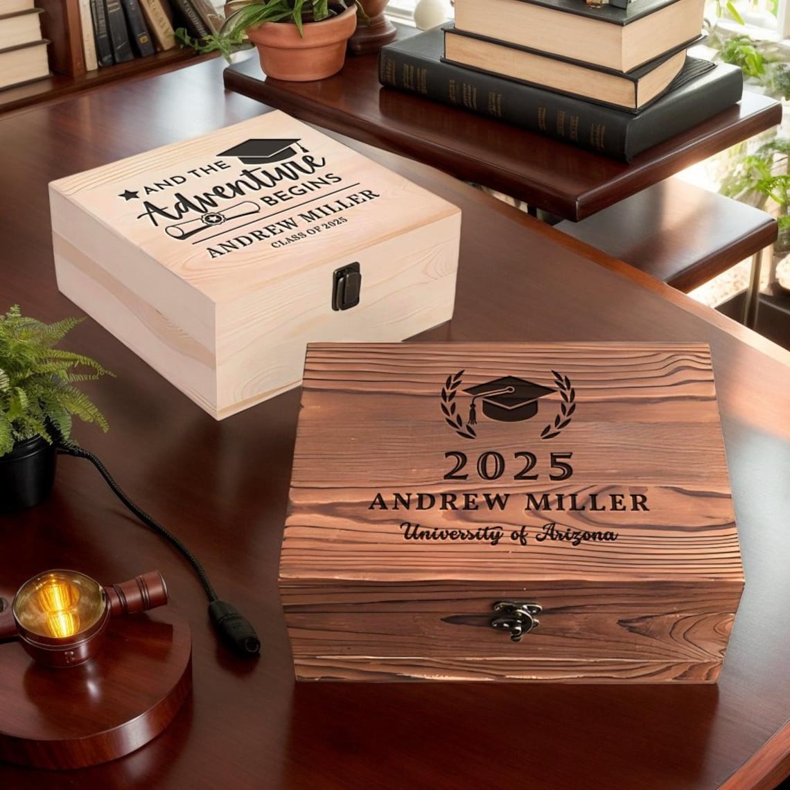 Graduation Memory Box, Personalized Gift Box, Graduation Gift Ideas ...