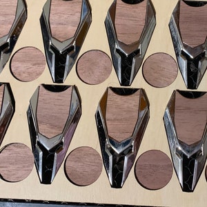 Jig For Golf Tool Set : Divot Tool Jig, ball marker jig, engrave golf set template