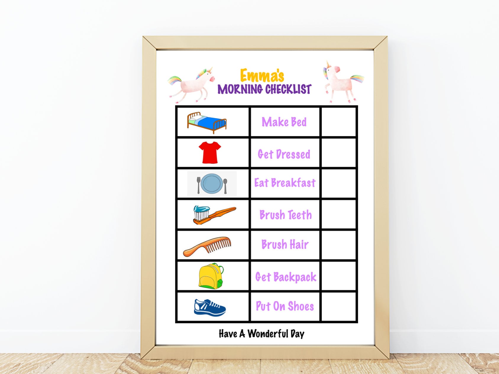 Girls Evening Routine Chart/ Bedtime Routine Chart/ Autism Chart/ Kids ...