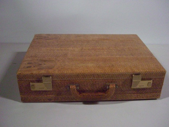 Snake Skin Briefcase
