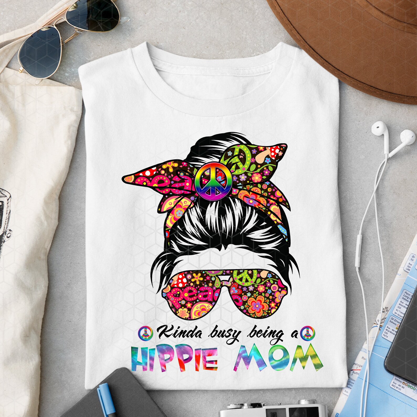 Kinda Busy Being A Hippie Mom Hippie Mom Shirt Mom Life Etsy