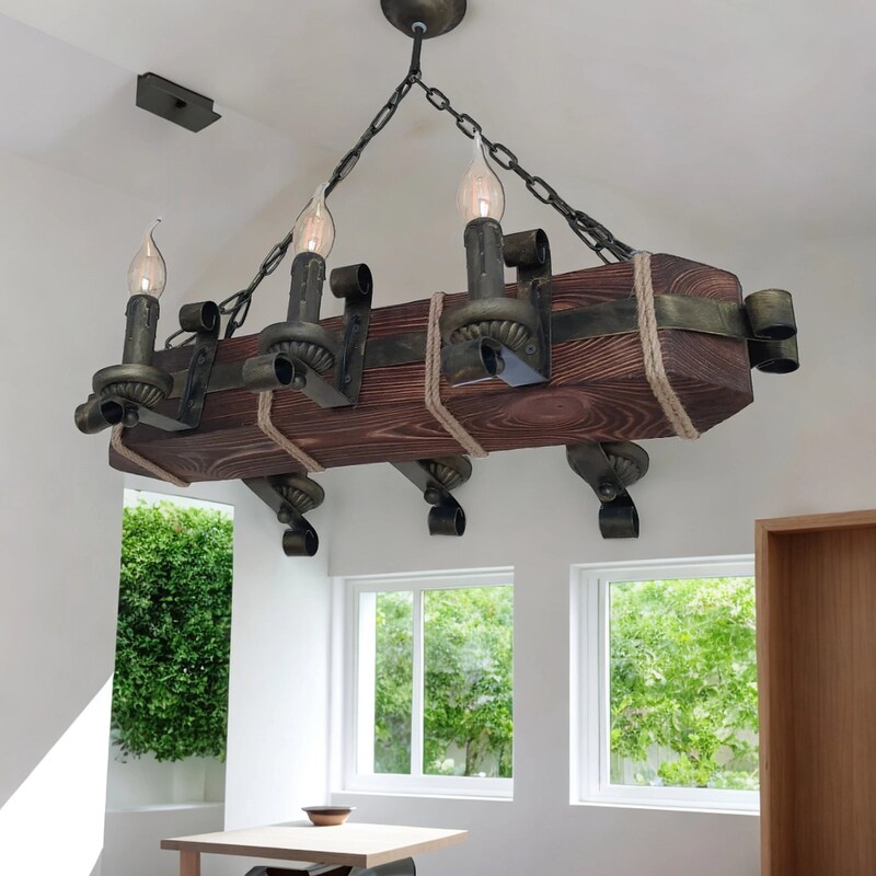 Lotti Lampadario Chandelier a Cascata H 55 Cm D 15 Cm D 25 Cm D 35 Cm