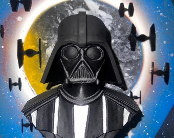Star Wars in Space, Darth Vader, Death Star, Video Game Room, Collectibles,  Man Cave Décor, Special Gift