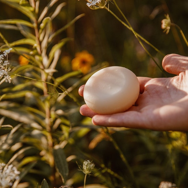 Organic Hydrating Lotion Bar | Plastic Free | Clean Ingredients | Preservative Free