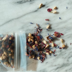 Bath Flowers | Self-Care | Relaxing Botanicals image 1