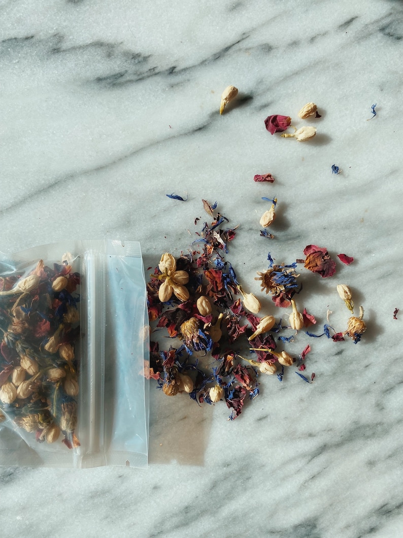Bath Flowers | Self-Care | Relaxing Botanicals image 1