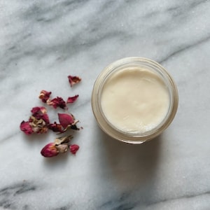 Organic Rosewater Night Cream | Protect + Repair | Rejuvenating | Deep Moisture | Floral
