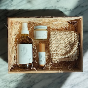 Self Care Kit - FACE | Natural | Gift Set | Rosewater