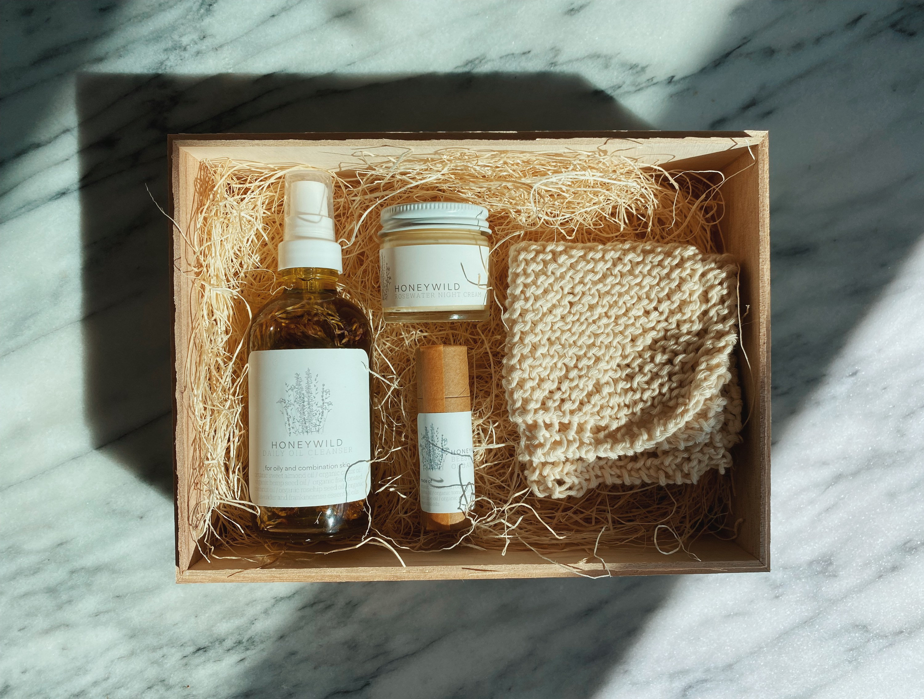 Self Care Kit - FACE | Natural | Gift Set | Rosewater