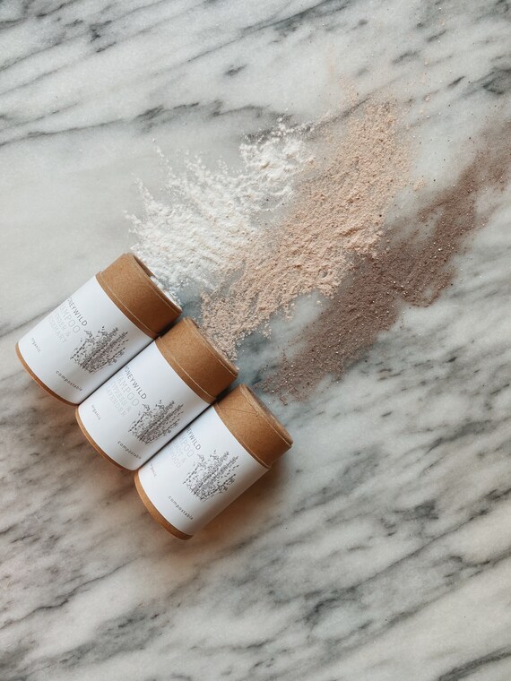 Organic Dry Shampoo Zero Waste Vegan Non Aerosol Healthy Hair Etsy