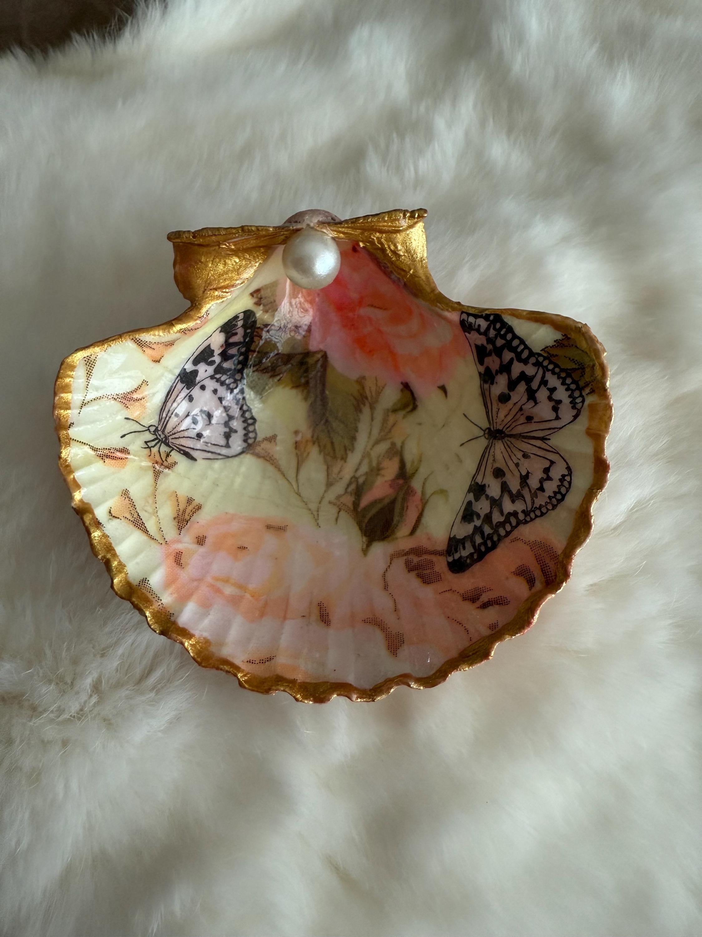 貝殻の小物入れ、貝殻の装飾 - Etsy 日本
