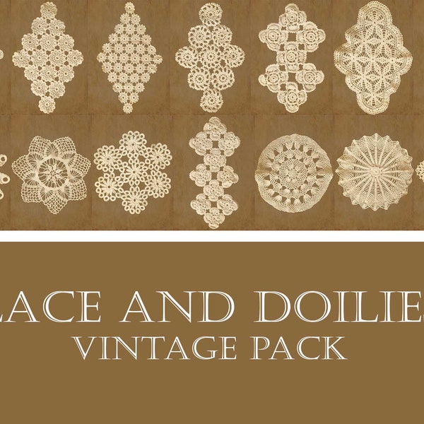 Doily Print - Etsy