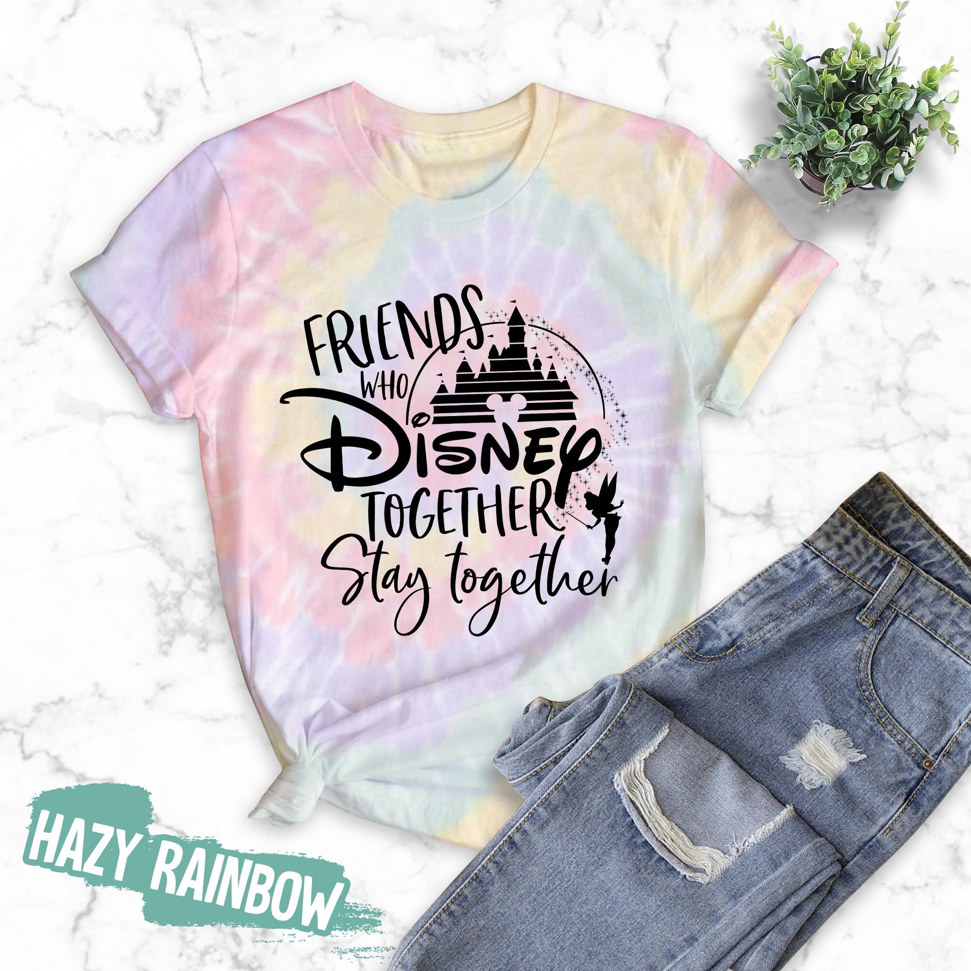 Friends Who Disney Together Tshirt Best Friend Tee Shirt Etsy