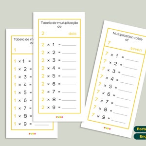 Tabla Montessori de Multiplicación, Práctica de Multiplicación PDF, Material de Operaciones de Matemáticas Montessori, Descarga Digital para el aula de matemáticas