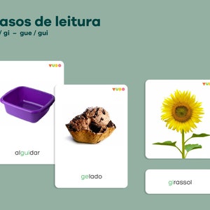 16 cartes de lecture de cas en portugais, cartes de grammaire portugaise, matériel d’enseignement à domicile, outils de classe Montessori, outils pour les enseignants