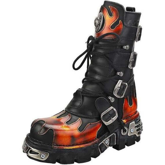 New Rock One Flame Boots