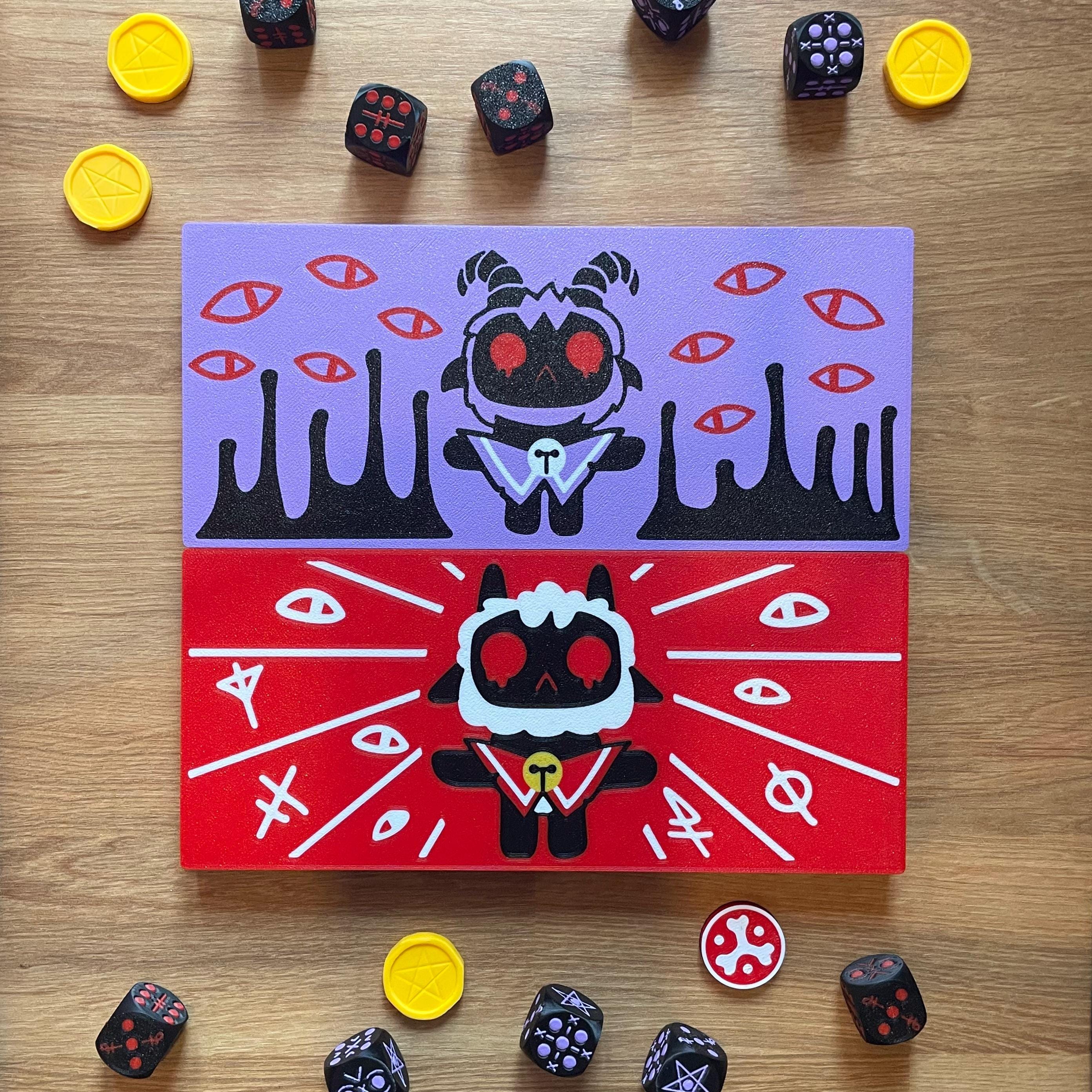 Knucklebones Set Cult of the Lamb - the Lamb X the Goat Version - Etsy