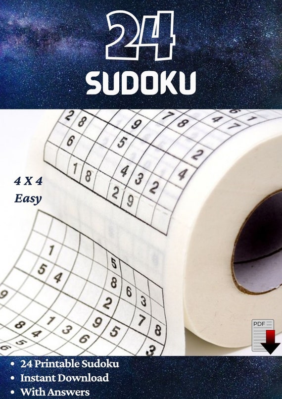 Sudoku 4x4 Moderate Japanese Puzzles Number Games 4x4 