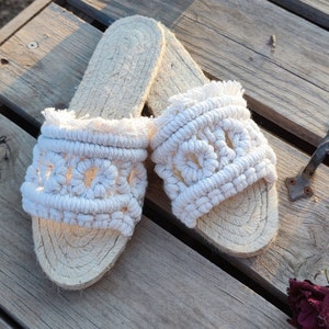 Macramé sandalen model MIA