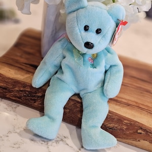Ariel the Bear TY Beanie baby vintage