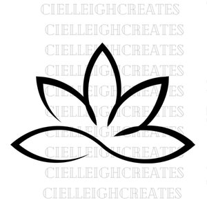 Fiore di loto SVG, JPG, PNG