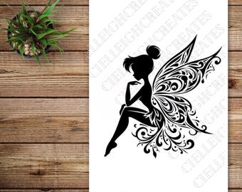 Fairy Tinkerbell Vinyl Decal Sticker