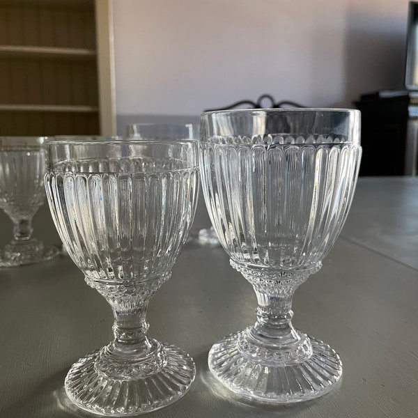 Bel ensemble de 12 verres provençaux de La Porcellana Bianca