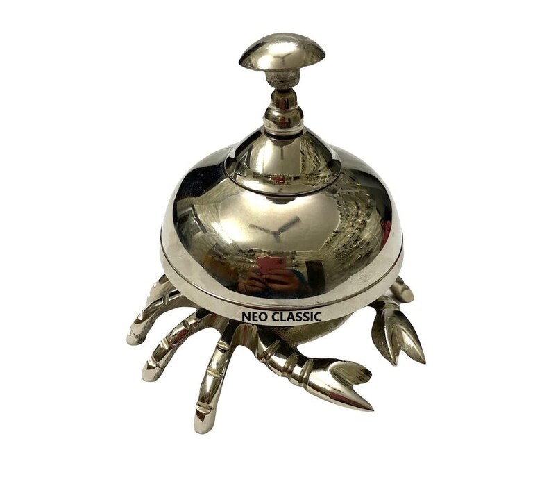 Desk Bell Ringer Desk Bell Front Desk Retail Counter Store Bell Call Ringer I Nautical ...