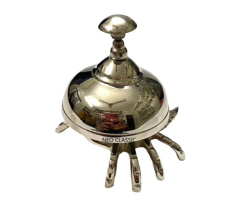 Desk Ringer Desk Bell Front Desk Retail Counter Store Bell Call Ringer I Nautical ...