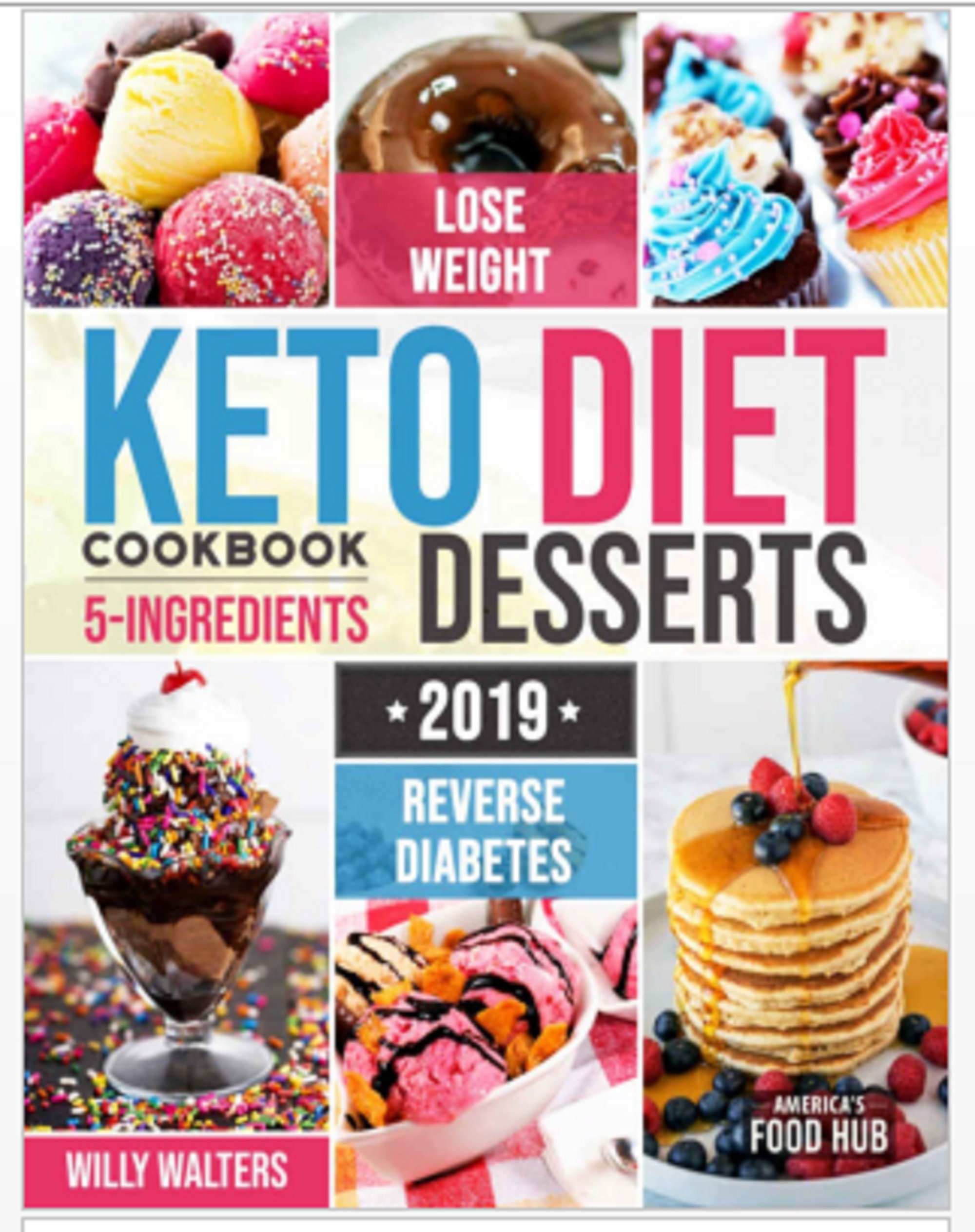 Keto Desserts Cookbook 5-Ingredient Affordable Quick _ Easy | Etsy