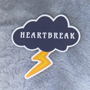 Niall Horan Inspired Heartbreak Weather Sticker