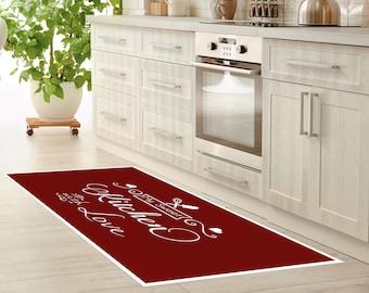Personalized Printed Rug/Carpet Kitchen Room Vivid Colors Handmade Home Decorative Special Design Washable Non-Slip Floor Indoor (KT6017-18)