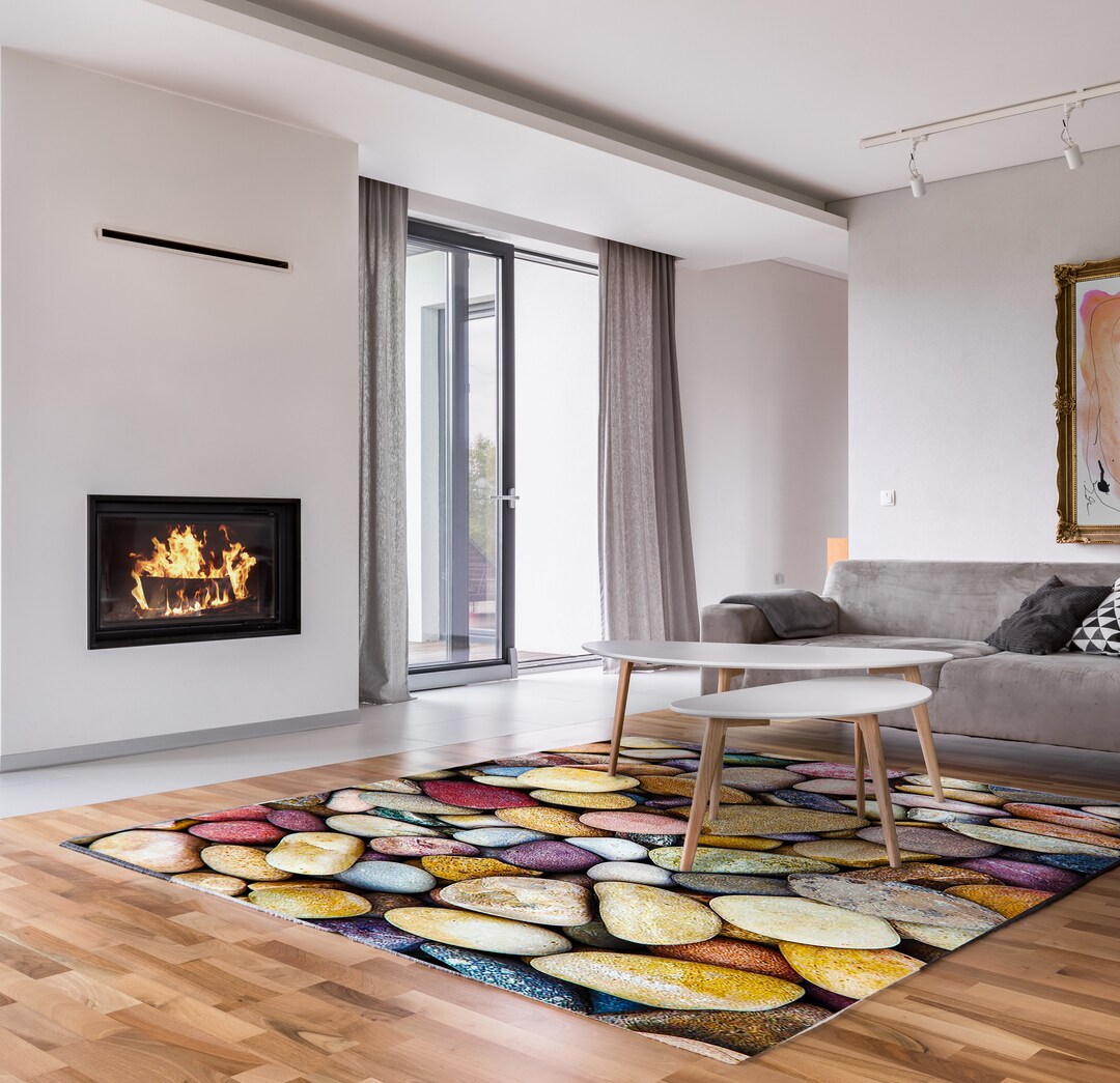 3d Patterned Rugs Personalized 3D Printed Rug/carpet Living Room Vivid Colors - Etsy