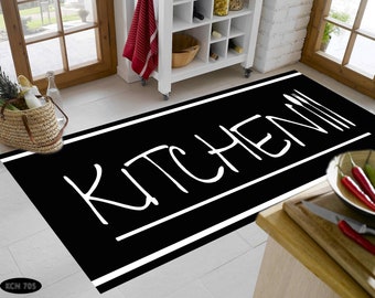 15X23" Kitchen Doormat Non-Slip Mat Rug Carpet Salon African American Woman 8984 