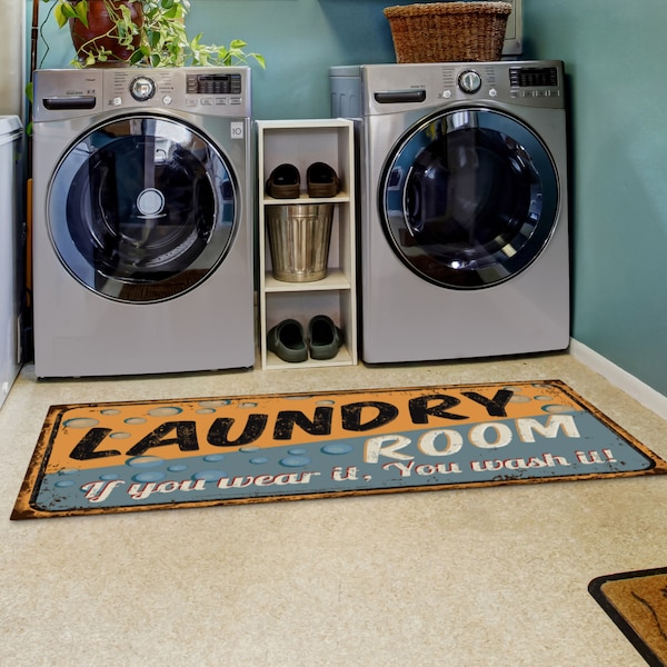 Laundry Room Rug Etsy